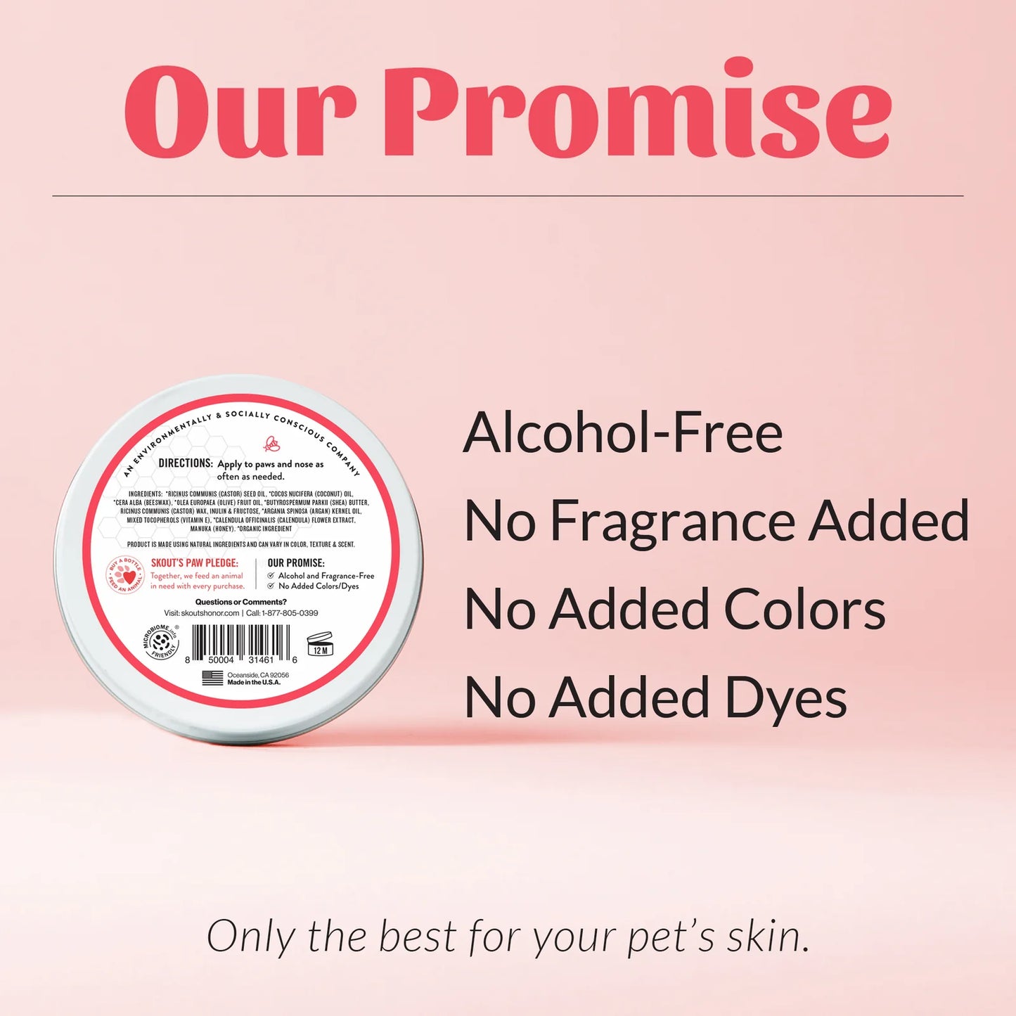 Skouts Honor - Prebiotic Paw + Nose Balm - 59ML (2oz)