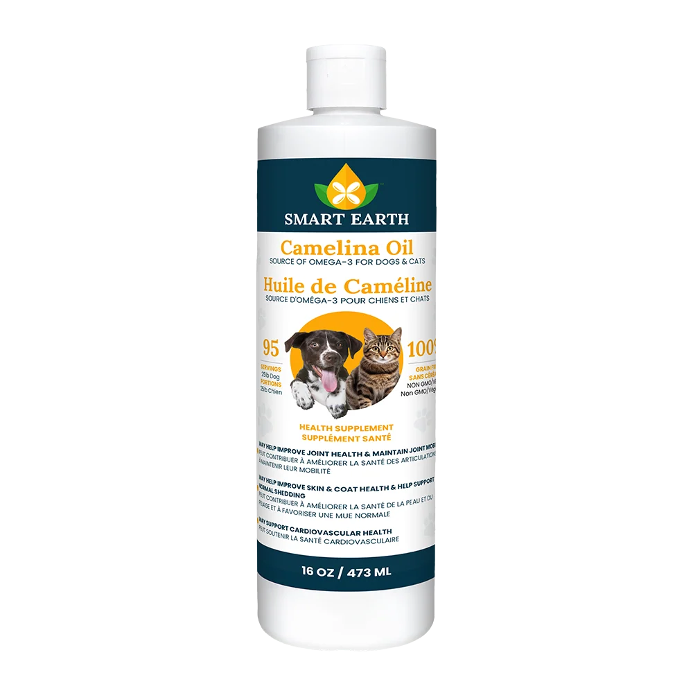 Smart Earth Camelina - Camelina Oil for Dog and Cat - 473ML (16oz)