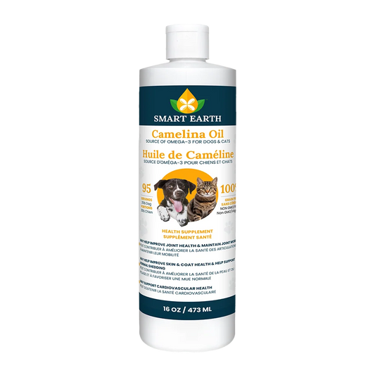 Smart Earth Camelina - Camelina Oil for Dog and Cat - 473ML (16oz)
