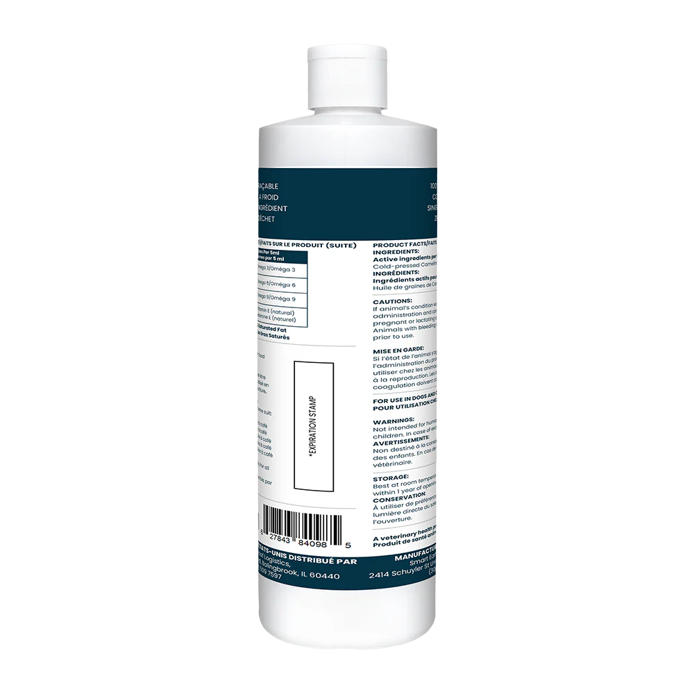 Smart Earth Camelina - Camelina Oil for Dog and Cat - 473ML (16oz)