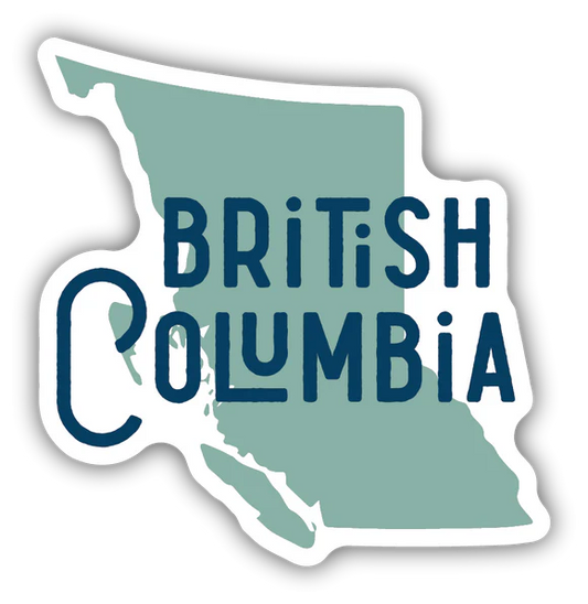 Stickers Northwest Inc. - British Columbia Sticker - 8.5x8.5CM (3x3in)