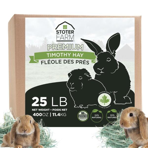 *PREORDER* Stoter Farm - Premium Timothy Hay - 11.2KG (25lb)
