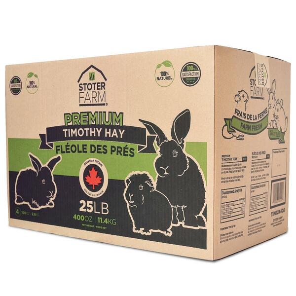 *PREORDER* Stoter Farm - Premium Timothy Hay - 11.2KG (25lb)