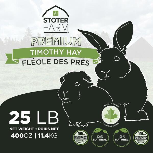 *PREORDER* Stoter Farm - Premium Timothy Hay - 11.2KG (25lb)