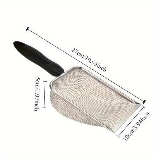 Extra Large Stainless Steel Cat Litter Scoop - 15CM x 10CM ( 6in x 4in) Scoop