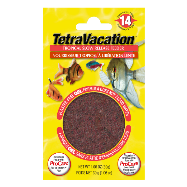 Tetra Vacation Gel Feeder Fish Food - 30g (1.06 oz)