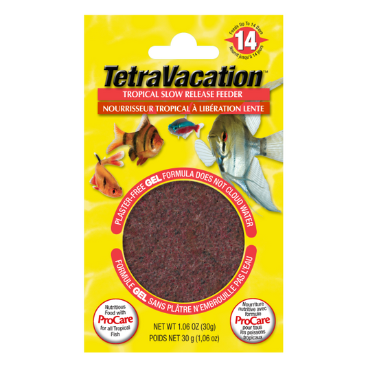 Tetra Vacation Gel Feeder Fish Food - 30g (1.06 oz)