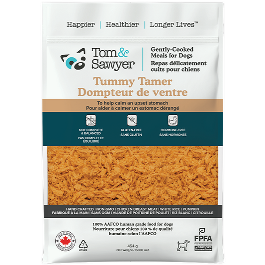Tom & Sawyer - Gently Cooked Tummy Tamer Dog Food - 454GM