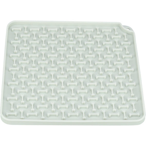 Trixie - Lick'n'Snack Mat Silicone - GREY - 18x18CM (7x7in)