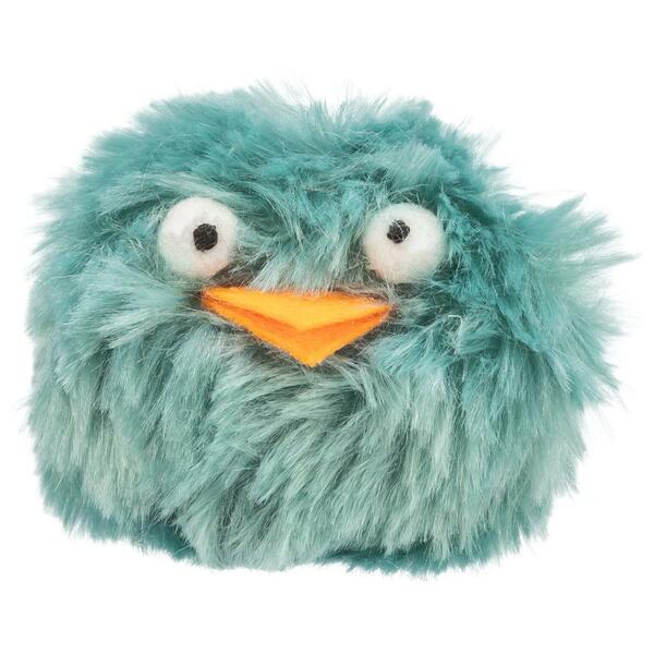 Trixie - Plush Bird Rattle Ball Cat Toy - ASSORTED