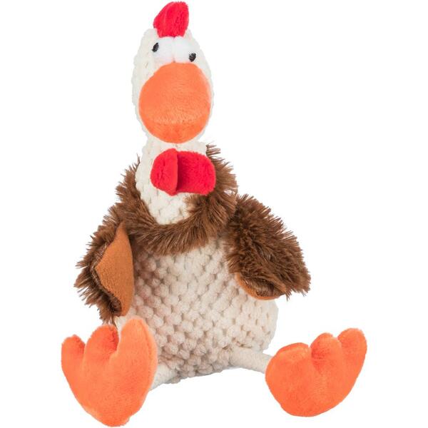 Trixie, Rooster Plush Dog Toy, 22CM (8.75in)