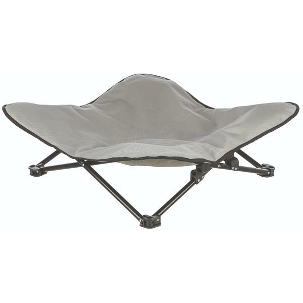 Trixie - Camping Bed - BEIGE - 88 x 32 x 88CM (34.6x12.6x34.6in) - Up to 77LB