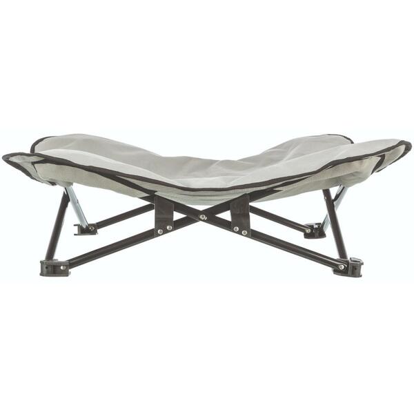 Trixie - Camping Bed - BEIGE - 88 x 32 x 88CM (34.6x12.6x34.6in) - Up to 77LB