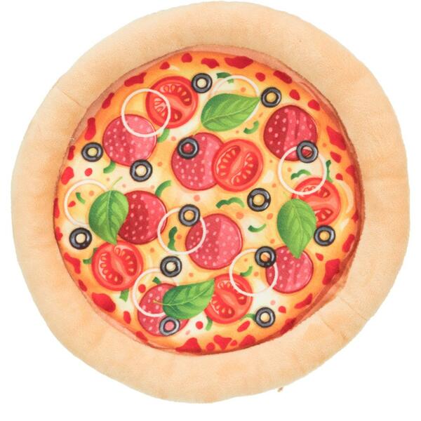 Trixie, Pizza Plush Dot Toy, 26CM (10.25in)