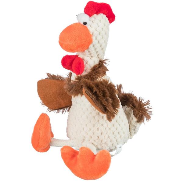 Trixie, Rooster Plush Dog Toy, 22CM (8.75in)
