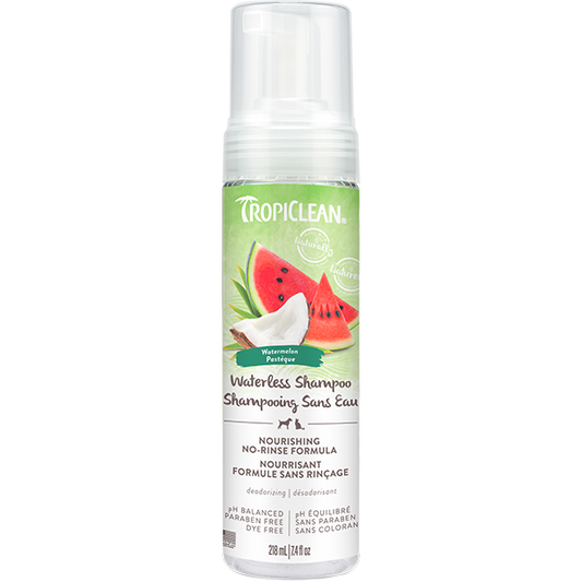 TropiClean - Waterless Shampoo Watermelon for Dog or Cat - 218ML (7.4oz)
