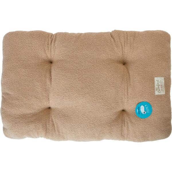 Unleashed - HT Chill Gusset Bed - TEDDY CAMEL - 48 X 30CM (19x12in)