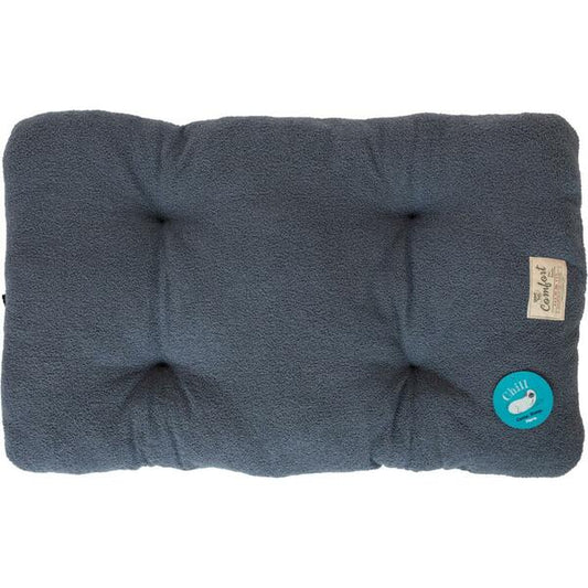 Unleashed - HT Chill Gusset Bed - TEDDY GREY - 122 X 76CM (48x30in)