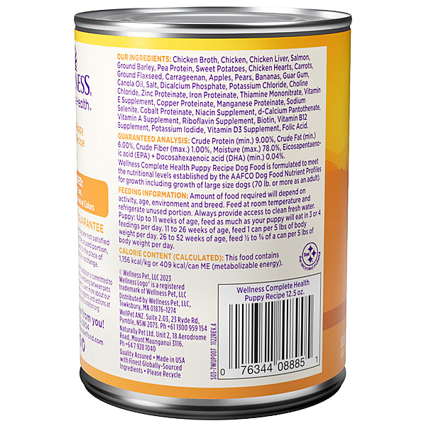 *PREORDER* Wellness - Just For Puppy Wet Dog Food - 354GM (12.5oz) - 12 CASE