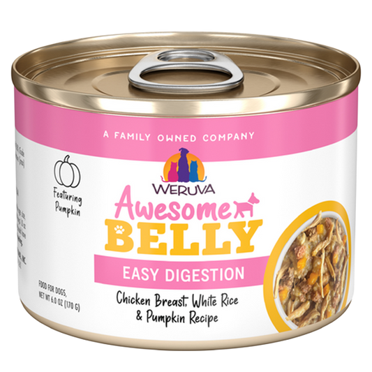 Weruva - Awesome Belly CHICKEN and RICE Wet Dog Food - 170GM (6oz)