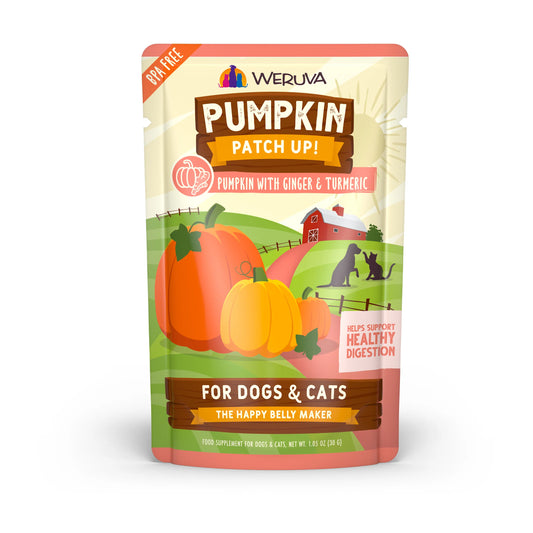 Weruva - PUMPKIN Patch Up with GINGER & TURMERIC for Dogs and Cats - 30GM (1.05oz)