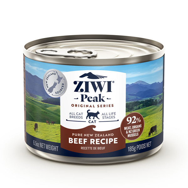 ZIWI, Peak BEEF Wet Cat Food, 185GM (6.5oz)