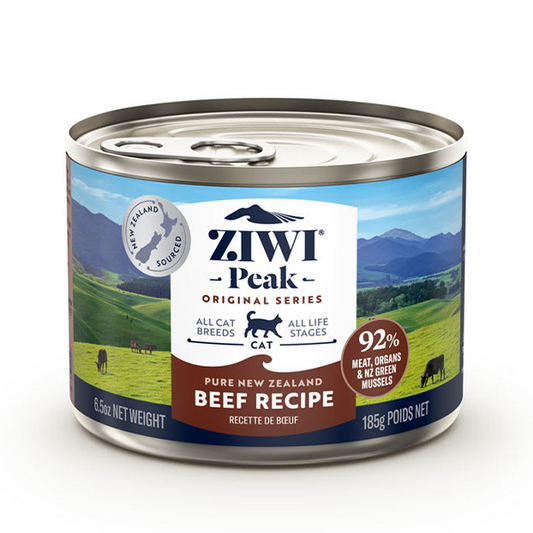 ZIWI, Peak BEEF Wet Cat Food, 185GM (6.5oz)