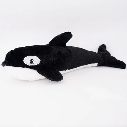 ZippyPaws - Jigglerz Killer Whale Dog Toy - 51CM (20in)
