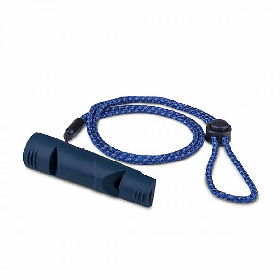 LocalID_65452 Company of Animals - Coachi - Learn Two-Tone Whistle - NAVY - 9CM (3.5in)