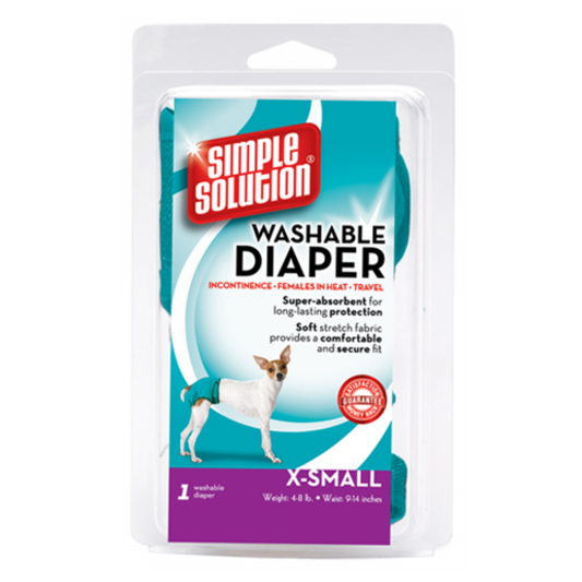 LocalID_38590 Simple Solutions - Washable Female Diaper - X-SMALL (4-8lbs)