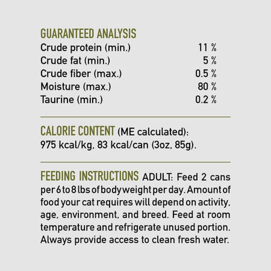 *S.O. - Up to 2 Week Wait* Champion Foods - Orijen DUCK and CHICKEN Entrée Wet Cat Food - 85GM (3oz)