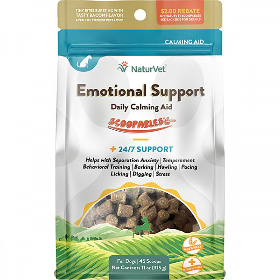 LocalID_66656 NaturVet - Scoopables Emotional Support Dog Supplement - 315GM (11oz)