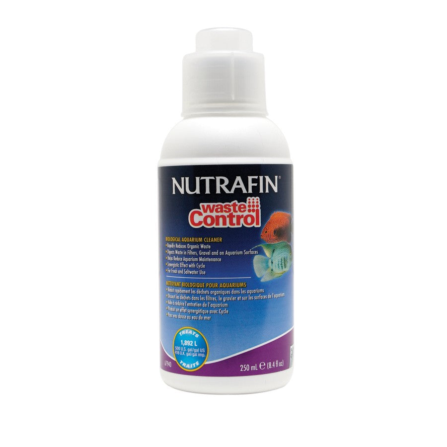 Nutrafin - Waste Control - Biological Aquarium Cleaner - 250ML (8.4oz)