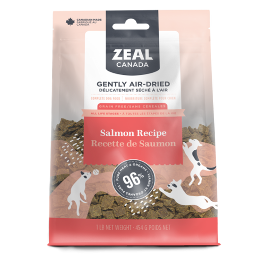 LocalID_31689 Zeal CND - Dog GF Air-Dried SALMON - 454G (1lb)