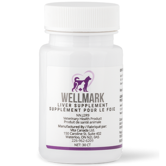 Wellmark - Supplement LIVER HEALTH for Dog and Cat - 30CT