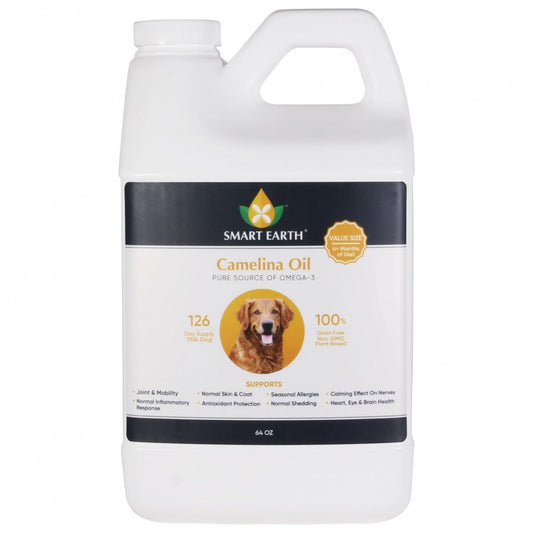 LocalID_67909 Smart Earth Camelina - Camelina Oil for Dog and Cat - 1.89LT (64oz)