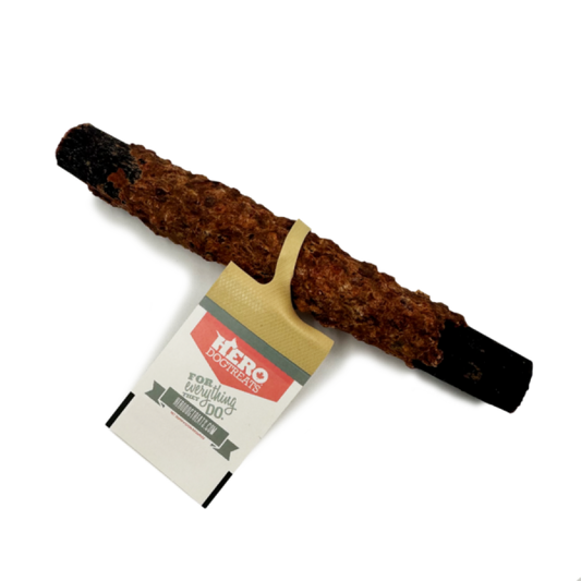 LocalID_71354 Hero Dog Treats - BEEF Basted Collagen Dog Chew - 15.5CM (6in)