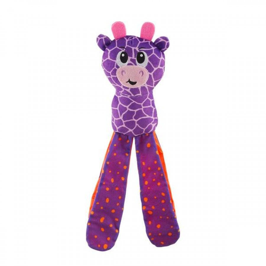 LocalID_71934 Outward Hound - Silly Legz Interactive Plush Giraffe Puzzle Dog Toy