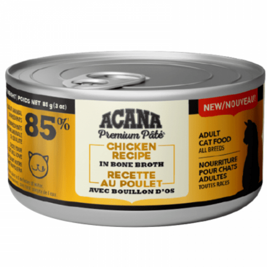 LocalID_55233 Champion Foods - Acana CHICKEN in Bone Broth Wet Cat Food - 85GM (3oz)