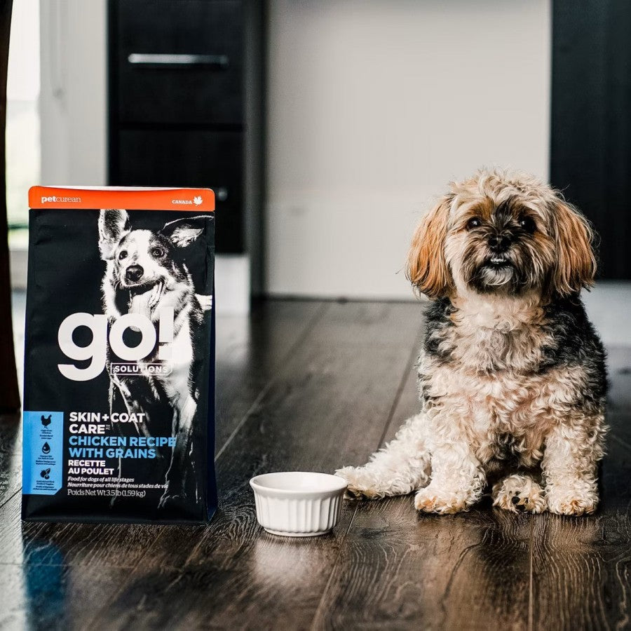 LocalID_67804 Petcurean - GO! Skin and Coat CHICKEN Dry Dog Food - 5.4KG (12lb)