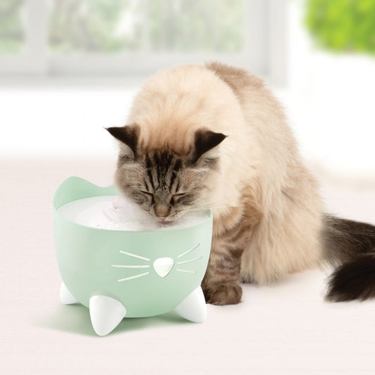 LocalID_55926 Catit - PIXI Cat Drinking Fountain - Mint Green - 2.5L