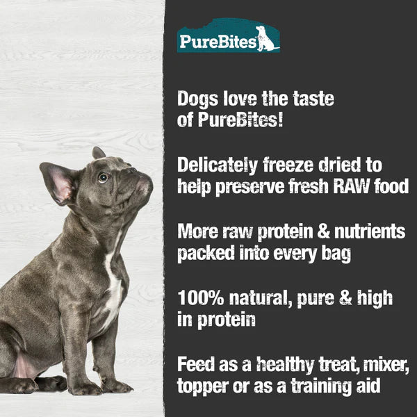 LocalID_68783 PureBites - Freeze Dried BEEF AND CHEESE Dog Treats - 120GM (4.2oz)