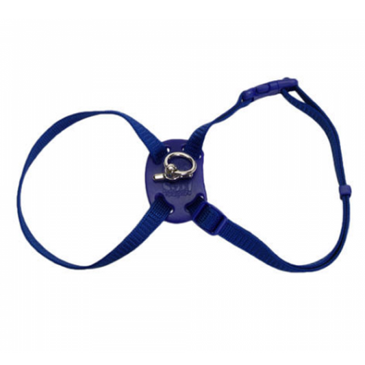 *DISC* Coastal - Size Right Adjustable Cat Harness - BLUE - 1 x 30-46CM (3/8inx12-18in)