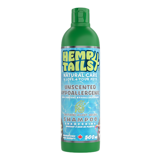 *S.O. - Up to 2 Week Wait* Hemp 4 Tails - Natural Hypoallergenic Unscented Dog Shampoo - 500ML (16.9oz)