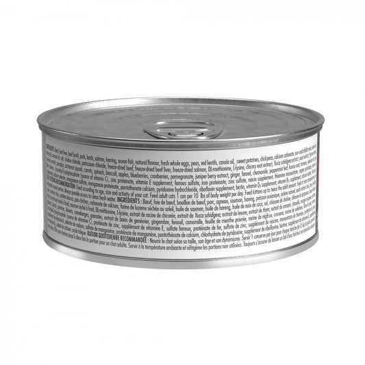 LocalID_67887 Nutrience - Grain Free SubZero Pâté Wet Cat Food - PRARIE RED - 85GM (3oz)