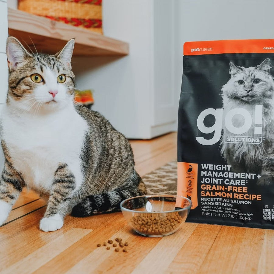 LocalID_67362 Petcurean - GO! Weight & Joint Care GF SALMON Dry Cat Food - 5.44KG (12lb)