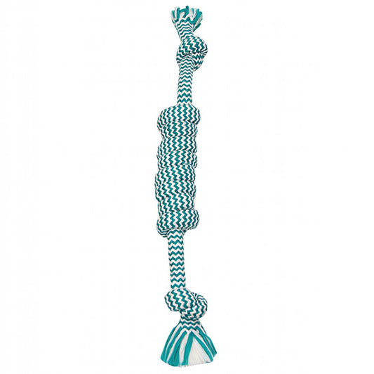 Mammoth Pet Products - Extra Fresh Monkey Fist Rope Bar Dog Toy - LARGE - 46CM (18in)