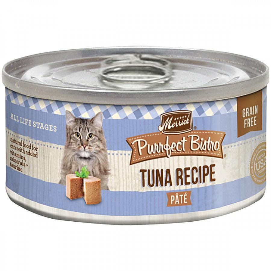 *S.O. - Up to 2 Week Wait* Merrick - TUNA Pate Classic Wet Cat Food - 156GM (5.5oz)