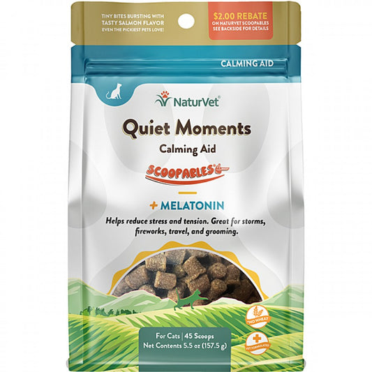 NaturVet - Scoopables Quiet Moments Cat Supplement - 157.5GM (5.5oz)