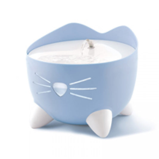 LocalID_65925 Catit - PIXI Cat Drinking Fountain - BLUE - 2.5L (85oz)